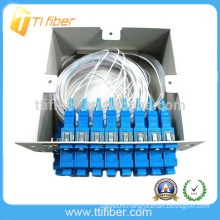 Fiber optic splitter PLC module inserting type